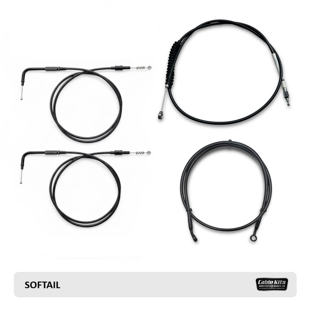 Image of Cable Kit for 2007-2010 Harley Davidson Softail