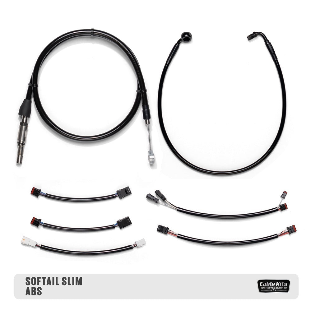 Image of ABS Cable Kit with Electrical for 2018-2024 Harley Davidson Softail Slim