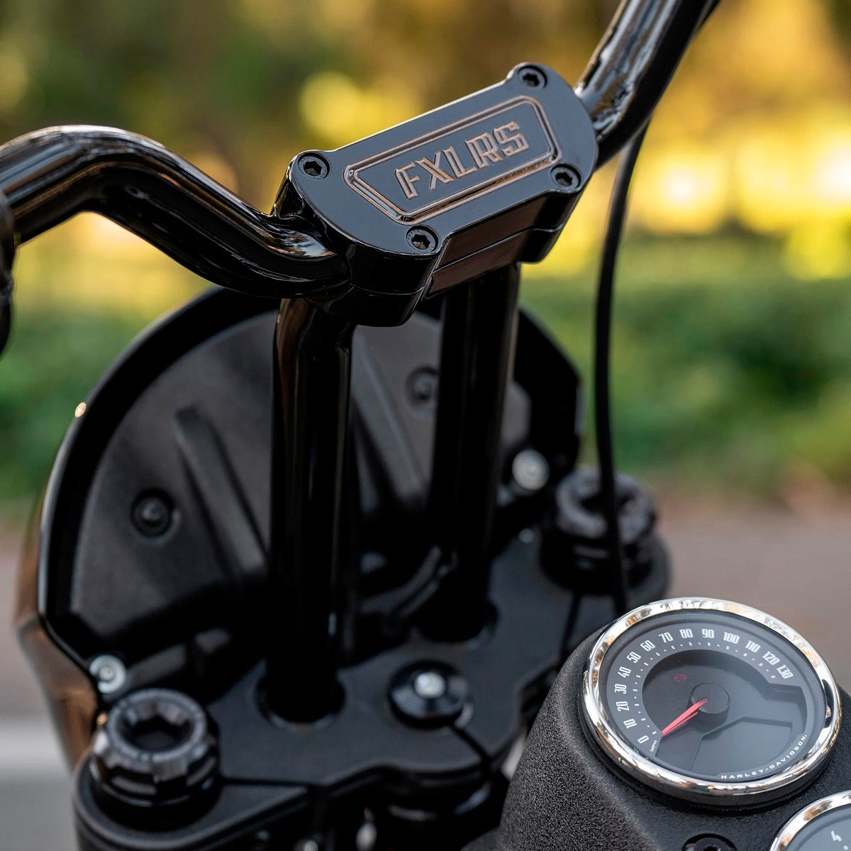 Image of Pullback Riser & Moto Bar for 2020-2021 Low Rider S