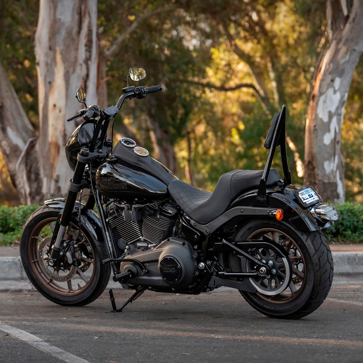 Image of Pullback Riser & Moto Bar for 2020-2021 Low Rider S