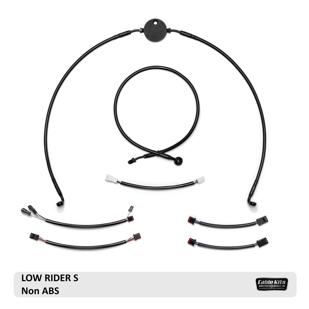 Image of Pullback Riser & Moto Bar for the 2022-2024 Low Rider S