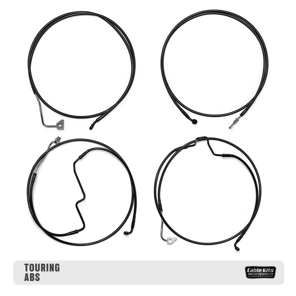 Image of Deluxe Cable Kit for 2014-2015 Harley Davidson Touring