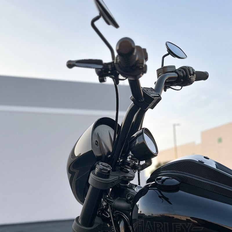 Image of Pullback Riser & Moto Bar for the 2022-2024 Low Rider S